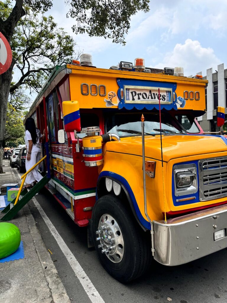 Reinita Chiva, Women for Conservation's mobile education bus